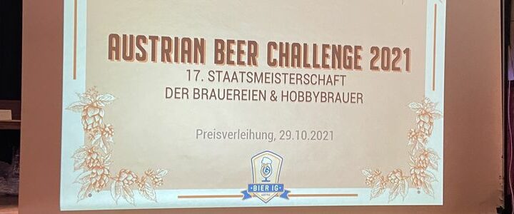 Austrian Beer Challenge 2021: Siegerehrung