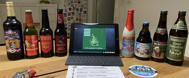Online Verkostung – Hoppy Christmas