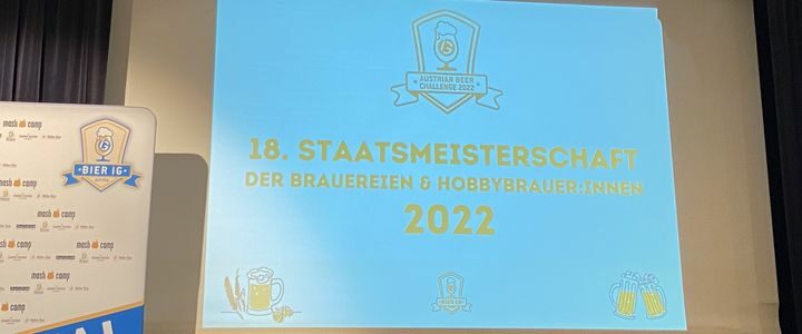 Austrian Beer Challenge 2022: Siegerehrung